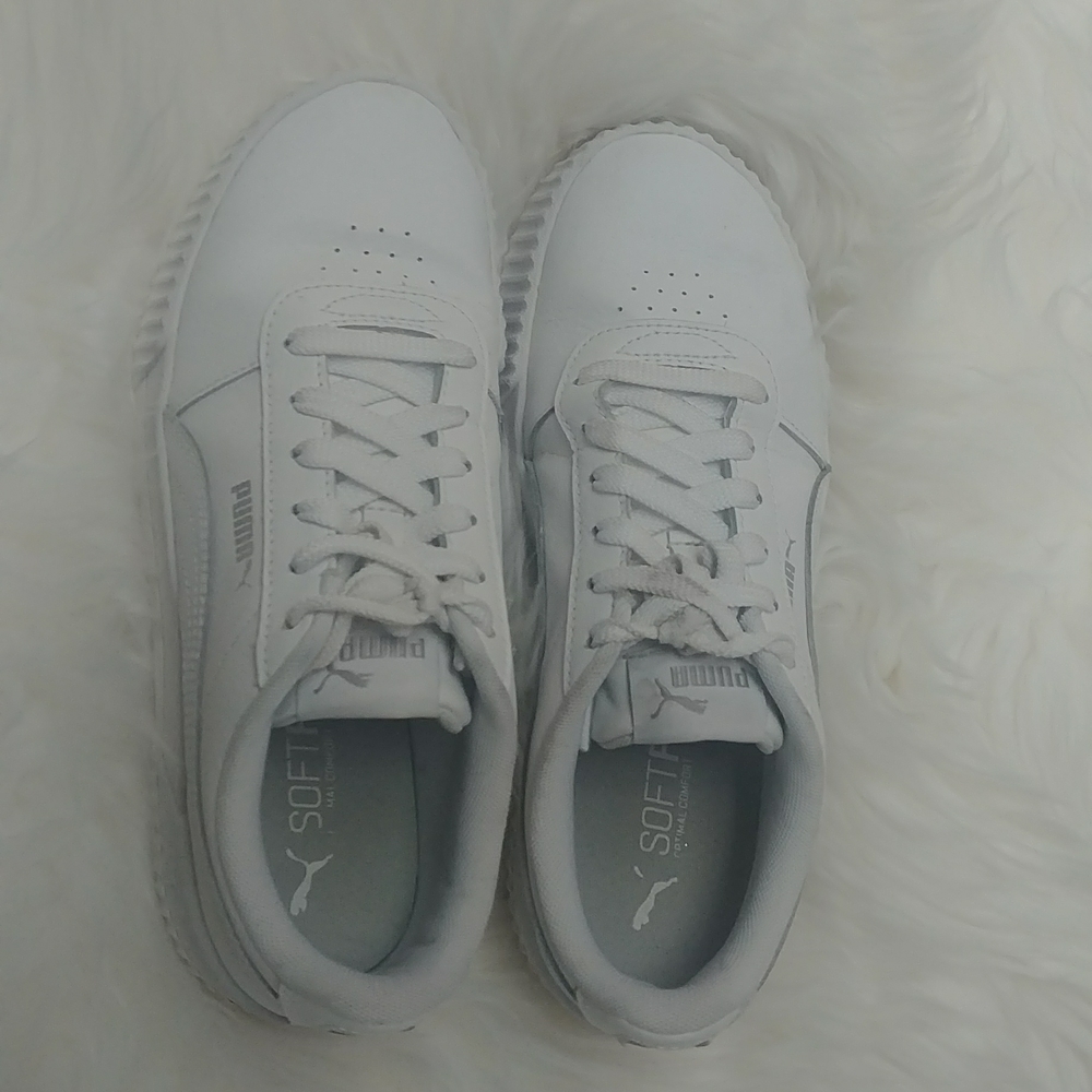 Puma white sneakers